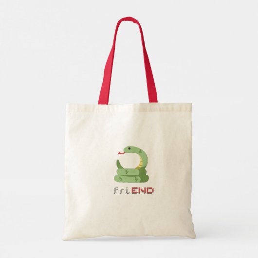 vriend tote bag (Achterkant)