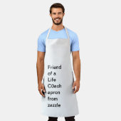 Vriend van een leven C0ach schort (Gedragen)
