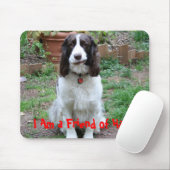 Vriend van Hank Mousepad Muismat (Met muis)