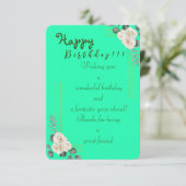 Vriendag Kaart (Staand voorkant)