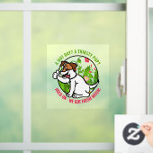 Vriendelijk Gezellige Warme Dag Fris Water Raam St Raamsticker (Huis)