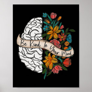 Vriendelijk om je geest Leuke Vrouwen Geestelijke  Poster