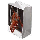 vriendelijk paard medium cadeauzakje (Achterkant Gekanteld)