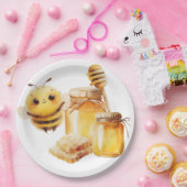 vriendelijk papieren bordje (Feest)