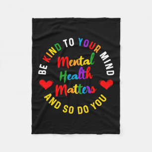 Vriendelijk voor je geestelijke gezondheid en dus fleece deken