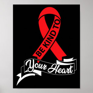 Vriendelijk voor je hart - Bewustzijn van hartziek Poster