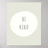 vriendelijk zijn. Poster en Prints (Voorkant)