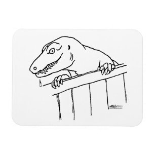 Vriendelijke buurt Dinosaur Magneet