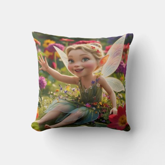 vriendelijke fee kussen (Voorkant)