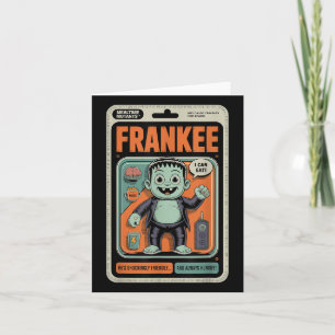 Vriendelijke Frankenstein Monster Halloween Humor Kaart