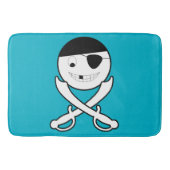 Vriendelijke Jolly Roger Bath Mat (Voorkant)