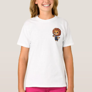 Vriendelijke Kapper Leeuw Kinderen T-shirt