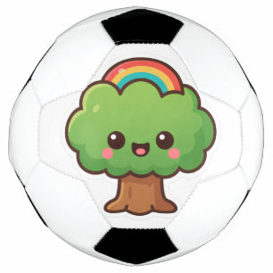 Vriendelijke Kawaii Tree Voetbal