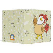 Vriendelijke Kip 3-Rings Binder