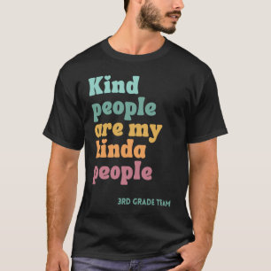 Vriendelijke mensen zijn mijn soort mensen leraar t-shirt