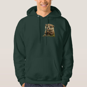 Vriendelijke Rivier Otter Hoodie