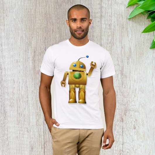 Vriendelijke Robot Mannen T-shirt