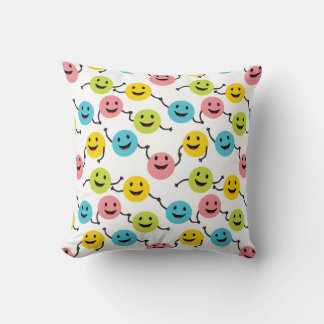 Vriendelijke Smileys Kussen