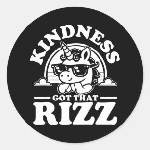 Vriendelijkheid Anti Pesten Week Eenhoorn Kreeg Ri Ronde Sticker