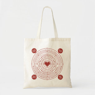 Vriendelijkheid Bloeit Inspirerende Bevestigingen Tote Bag