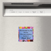 Vriendelijkheid Dank u magneet (Insitu (Vaatwasser))