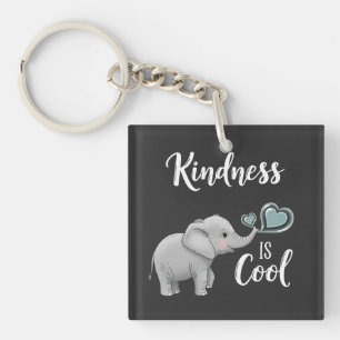 Vriendelijkheid Is Cool Olifant Sleutelhanger