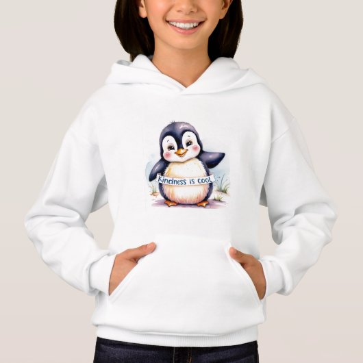 Vriendelijkheid is een cool Kinder sweatshirt (Voorkant)