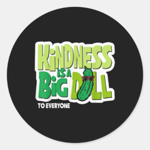 Vriendelijkheid is een grote uitdaging voor iedere ronde sticker