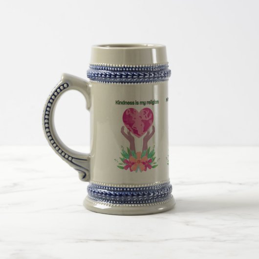 Vriendelijkheid Is Mijn Religie Stein Mok (Links)