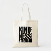 Vriendelijkheid is onze kracht Sociaal Rechtvaardi Tote Bag (Voorkant)