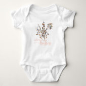 Vriendelijkheid Kweken Bloemen Baby Romper (Voorkant)