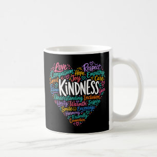 Vriendelijkheid, mededogen, empathie en respect koffiemok