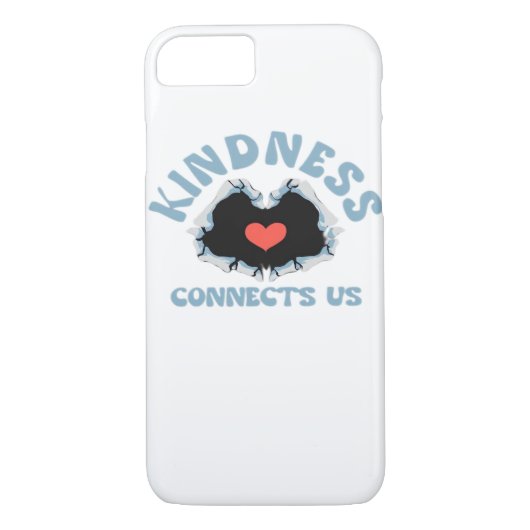 Vriendelijkheid verbindt ons klassiek Case-Mate iPhone case (Achterkant)