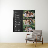 VRIENDEN Aangepaste Fotowandtapijt Wandkleed (In situ)