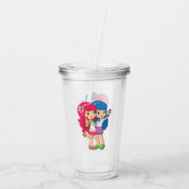 Vrienden Acryl Drinkbeker (Achterkant)