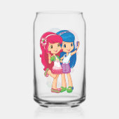 Vrienden Blikvorm Glas (Achterkant)