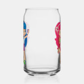 Vrienden Blikvorm Glas (Links)