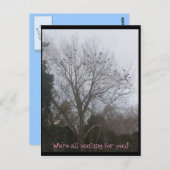 vrienden briefkaart (Voorkant / Achterkant)