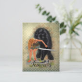 VRIENDEN - Briefkaart (Staand voorkant)