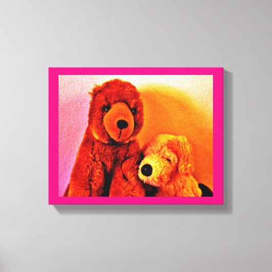 Vrienden Canvas Afdruk (Voorkant)