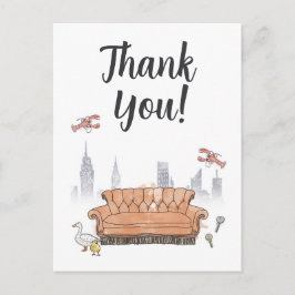 VRIENDEN™ | Central Perk Bedankt Briefkaart