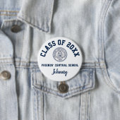 Vrienden 'Central School Button Logo Custom (In situ)