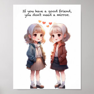 Vrienden citeren poster