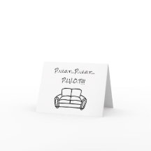 Vrienden Couch - blanco kaart