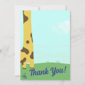 "Vrienden" Dank je kaart (Achterkant)