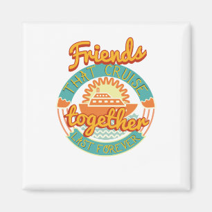 Vrienden die samen cruisen blijven samen cruise magneet