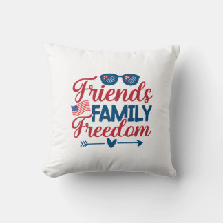Vrienden, familie en vrijheid kussen