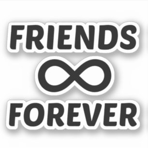 VRIENDEN FOREVER STICKER