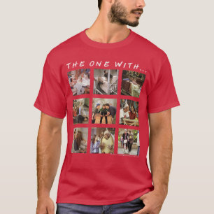 Vrienden Groep Schot De Ene Met Karakter Panelen B T-shirt