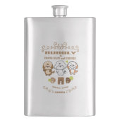 Vrienden Heupfles (Voorkant)